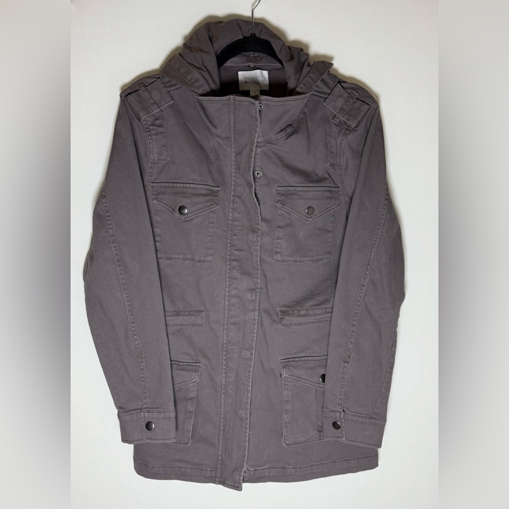 Market & Spruce military style jacket • women’s small